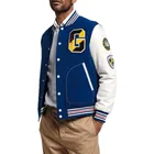 Jacket OEM Custom Applique Fashion Flight Suit Baseball Uniform Mens Bomber Jacket