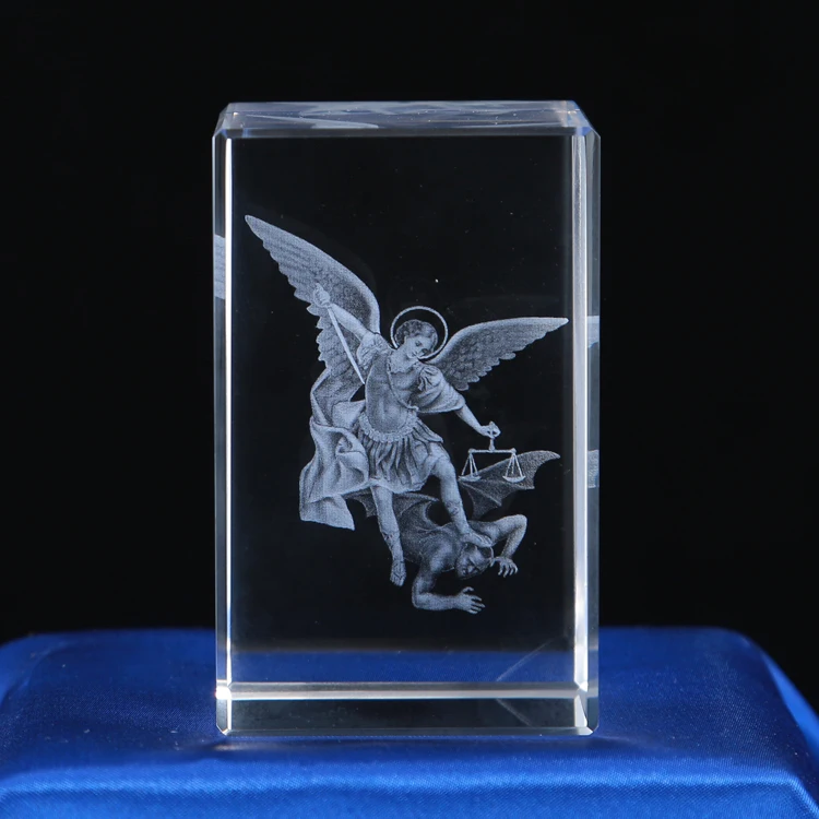 product wholesale professional custom religious series guadalupe crafts goddess 3d laser crystal supplier-37