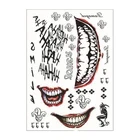 Halloween Tattoos Safe Non-Toxic Body Temporary Tattoo