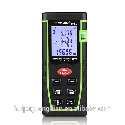 SNDWAY Laser distance meter 100m Laser Rangefinder Roulette Digital Tape Measure 100m Diastimeter