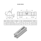 T Wing Nuts Stainless 304 Stainless Steel T Nut Long Wing Nuts Shrapnel Bar Long