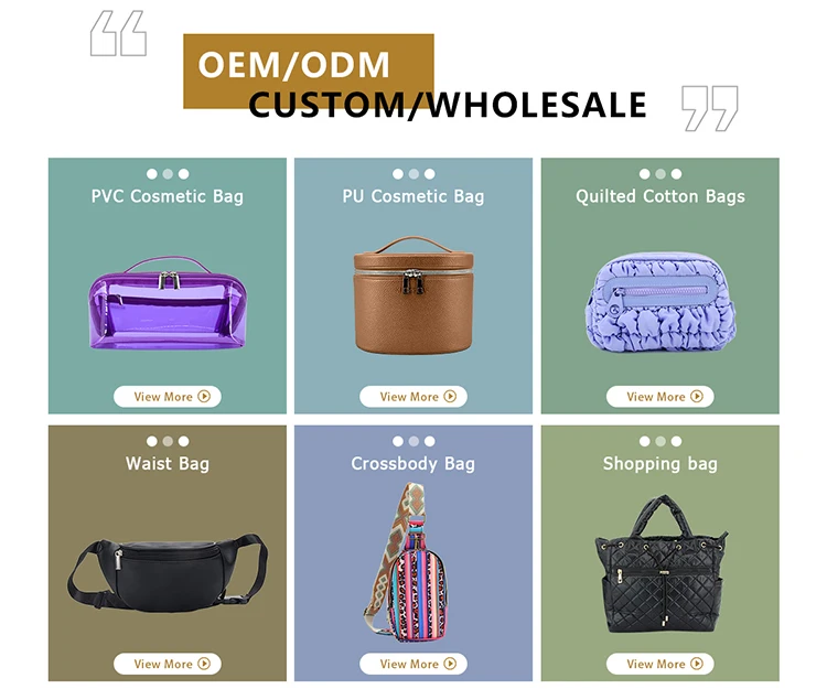 Custom logo Large PU Cosmetic Bag Waterproof pink Leather Pouch Toiletry Makeup Organizer Personalized Logo for Travel manufacture