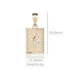 Jewelry Pendant Accessories Jewelry 18k Gold Plated Stainless Steel Rose Pendant Necklace For Women Necklace Vendor