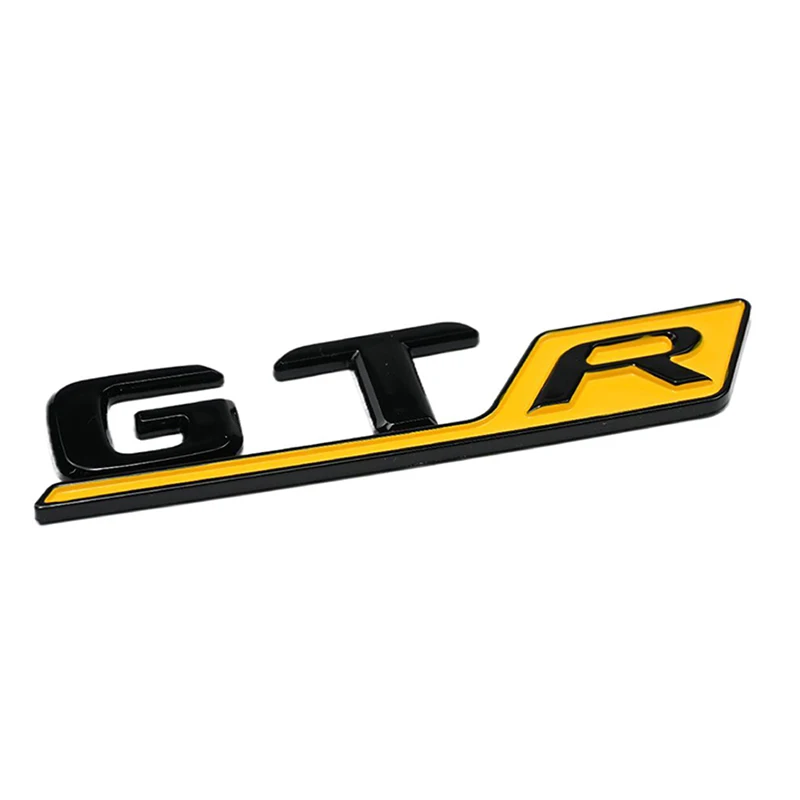 Custom Wholesale Abs Plastic 3d Gtr Letters Car Badges Auto Emblems Car