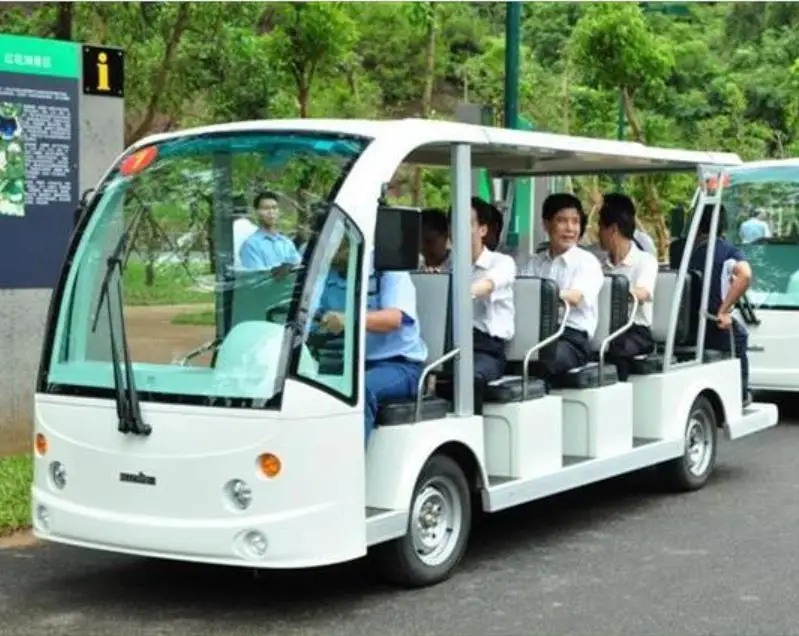 Qingdao Supplier 14 Seater Electric Sightseeing Mini Bus Buy Electric