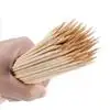 Bamboo Bamboo Kebab Skewers Wood Sticks Barbecue BBQ Tools For Outdoor Picnic Barbecue