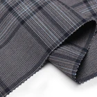 T-shirt Plaid Polyester Checked Viscose School Fashion Fabric Clothes Women'S T-Shirt Fabric