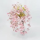 Wedding Decoration Wedding Decoration Fake-flower Bud Flower Living Room Home Floor Artificial Decoration Hanging Cherry