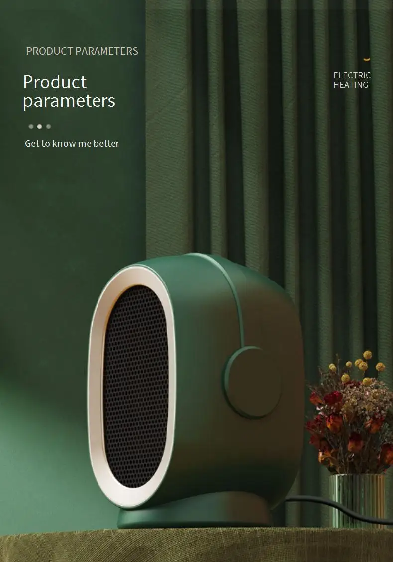 Portable Electric Heater, 220V, 1200W - detail 38