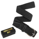 New Belt 3517 New Style Custom Logo Webbing Cotton Equestrian Stripe Waist Weave Elastic Belt For Men