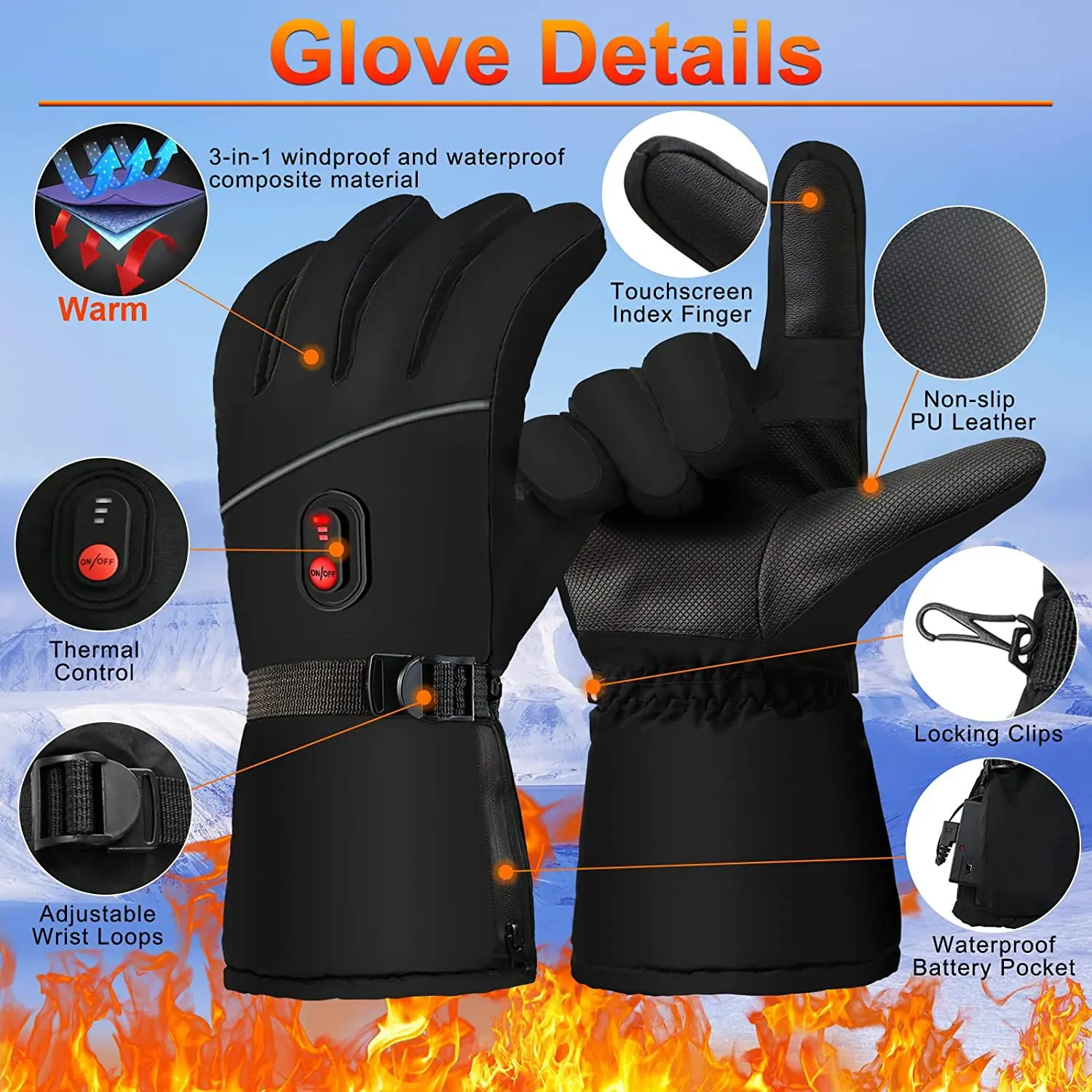 Foot Hand Warmers, USB, Polyester, EHG-04 - detail 2