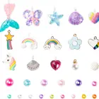 Art Craft Bead 400Pcs+ Creativity Beading Kits Art Craft Bead Jewelry Making Kit For Kids