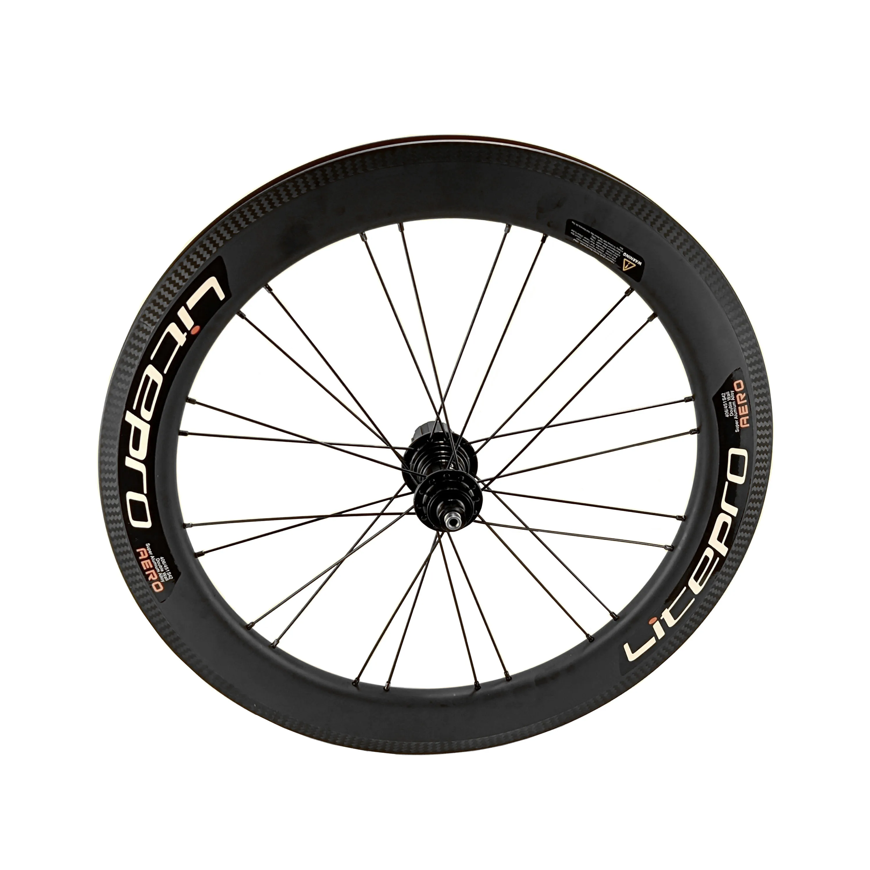 Litepro Aero 50mm Carbon Fiber Wheels 20inch 406 451 349 V Disc Brake