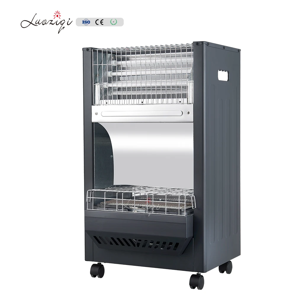product best price 1200w dual purpose gas electric mobile infrared cabinet heater for living room bedroom iron portable freestanding-16