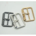 Bag Leather Gold Roller Bag Belt Straps Lock Square Pin Clip Handbag Hardware Buckle For Leather Bag