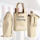 Red Bottle Cotton Red Tiger Beer Organic 3 Beers Mom White Burgundy Blank Canvas Wine Bag
