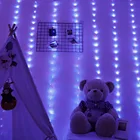 Usb Light 2021 New USB Smart RGB APP Controlled LED Curtain Light For Bedroom Window Balcony Decoration