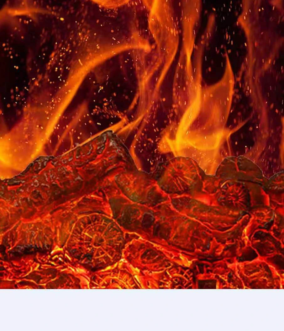 Customelectronic Fireplace, LED, Wall - detail 12