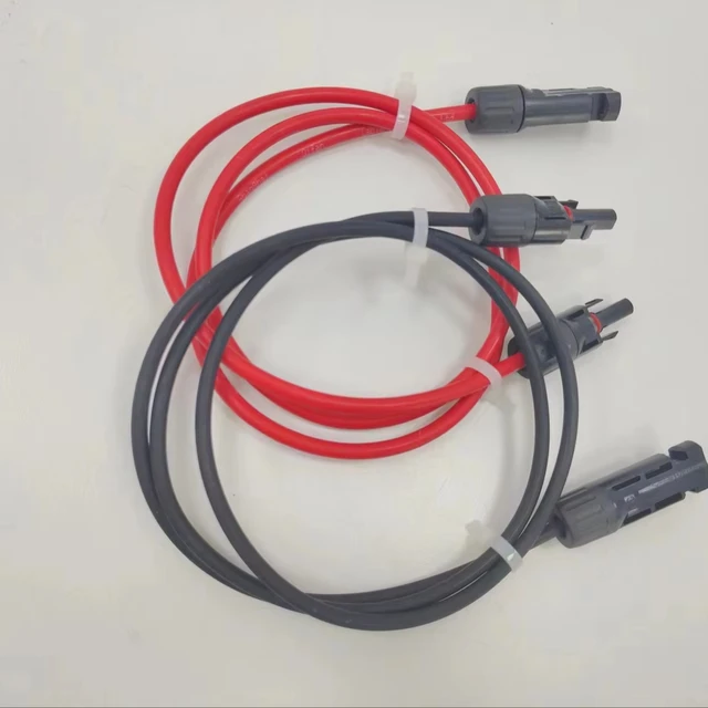 PV1-F PV extension cable MC 4 connector jumper connector plug connect DC Cable 1000V waterproof, customizable length