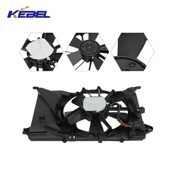 product kebel auto cooling systems radiator cooling fan oem 68249185ad car cooling fan for jeep compass 2020-7