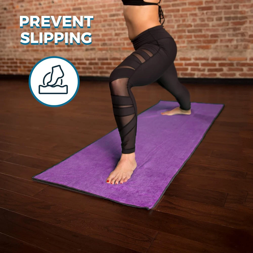 Factory Direct Gym Towel Custom Microfiber Yoga Towel Non-Slip Fitness Towels For Yoga 1