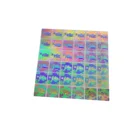 3d Sticker Hot-selling 3D Hologram Anti-counterfeiting Sticker With Rainbow Effect