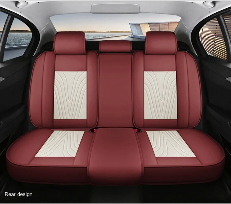 Universal Waterproof Pu Leather Car Seat Covers Luxury Car Cushions