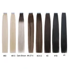 Hair Extensions Natural Virgin Real Remy Human Hair 30inch Seamless Invisible Hair Tape Extensions