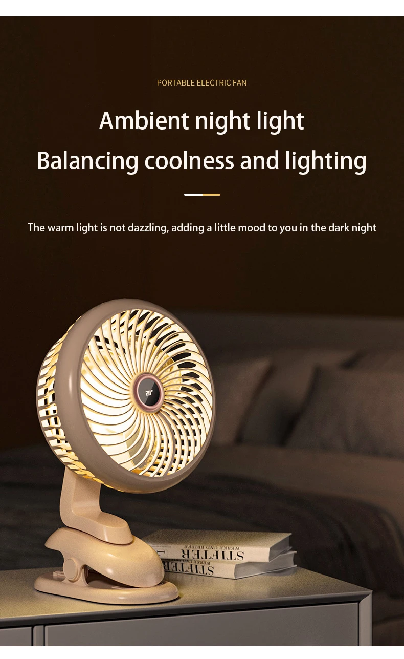 Control Portable Mini Fan, 2400mah, 5V, 5W - detail 10