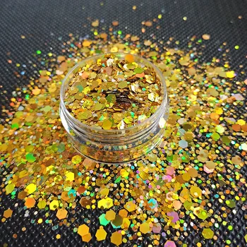 High quality chunky holographic glitter 1kg festive glitter nails for Face Body Paint Nail Crafts printing