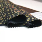 Plain Fabric Plain Printed Fabric Hot Sell Foil Printed Black Point Plain Lifestyle Fabric For Clothwear