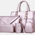 Handbags 2021 New Simple Ladies Fashion Women's Five-piece Suit Purses And Handbags