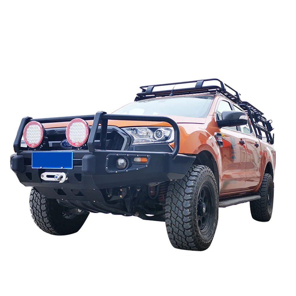 Berkualitas tinggi Off Road Aluminium Stainless Steel 4Runner Bumper Pelindung Mobil Brackets Belakang Depan Mobil Bumper 5