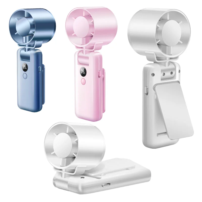 Rechargeable Mini Usb Fan, Portable, 3600mAh - detail 4