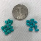 Oval Natural Tibet Turquoise Cabochon Gemstone Oval Shape 6x8mm Turquoise Cabs Turquoise Stone For Making Jewelry
