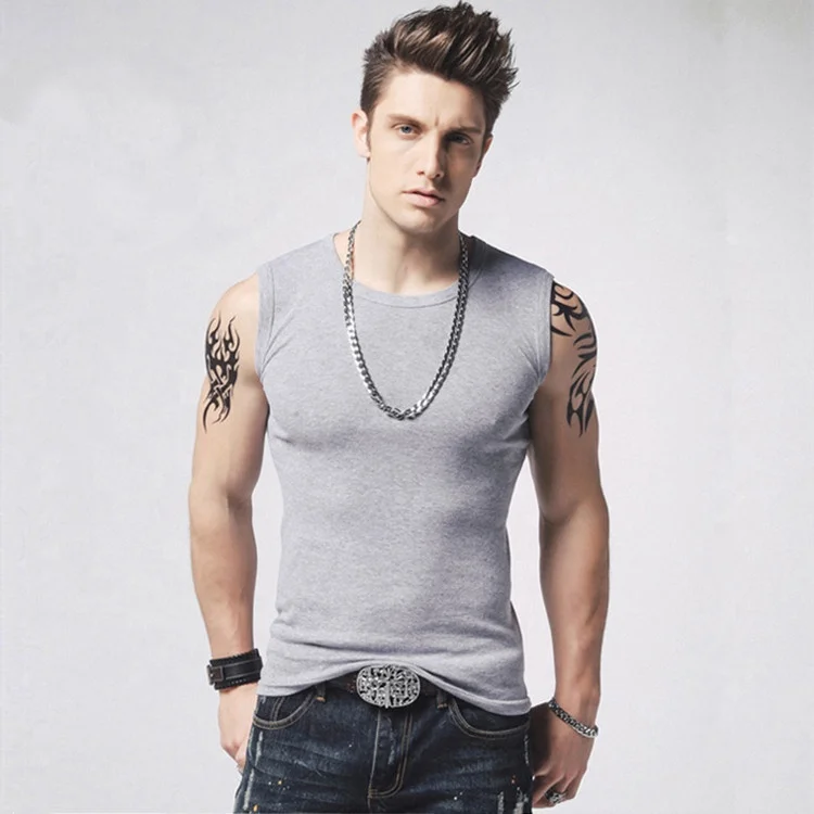 Camisetas Sin Mangas Transpirables De Talla Grande Para Hombre,Camiseta  Holgada De Yoga,Ropa Interior Para Gimnasio,100% Algodón - Buy Los Hombres  Camisetas,Camisas Pantalones Tanque Gimnasios Desgaste,100% De Algodón Sin  Mangas Transpirable Camisas 