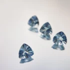 Gemstone Beads Favourable Price Delicate Top Hit Rates Aquamarine 6Mm Gemstone Beads Triangle