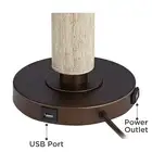Lamps Power EEA Amazon Lamparas De Mesa Study Bed Side Usb Bedside Table Lamps With Power Outlet