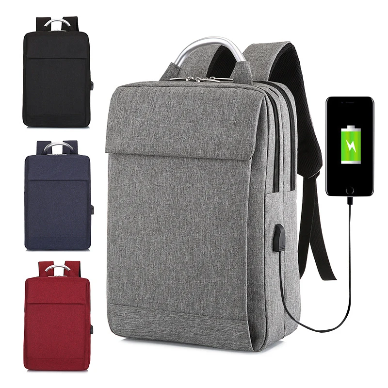 Logo custom durable business travel university school bag 18 inch student laptop backpack with usb Logo custom durable business travel university school bag 18 inch student laptop backpack with usb