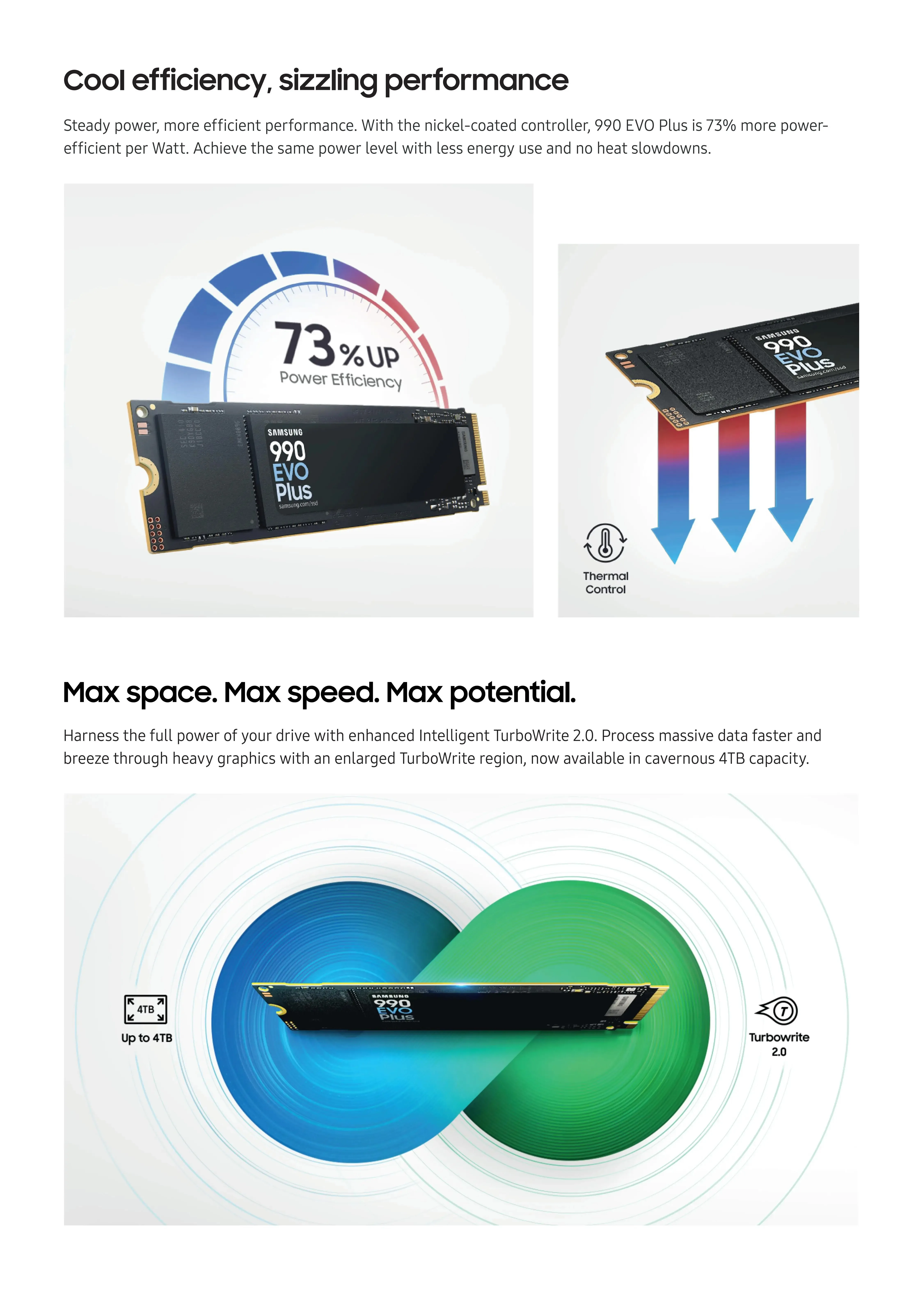 SSD SAMSUNG 990 EVO Plus M.2 2280 11 H63ce4e645e304ab79edb3b9091fa6415h