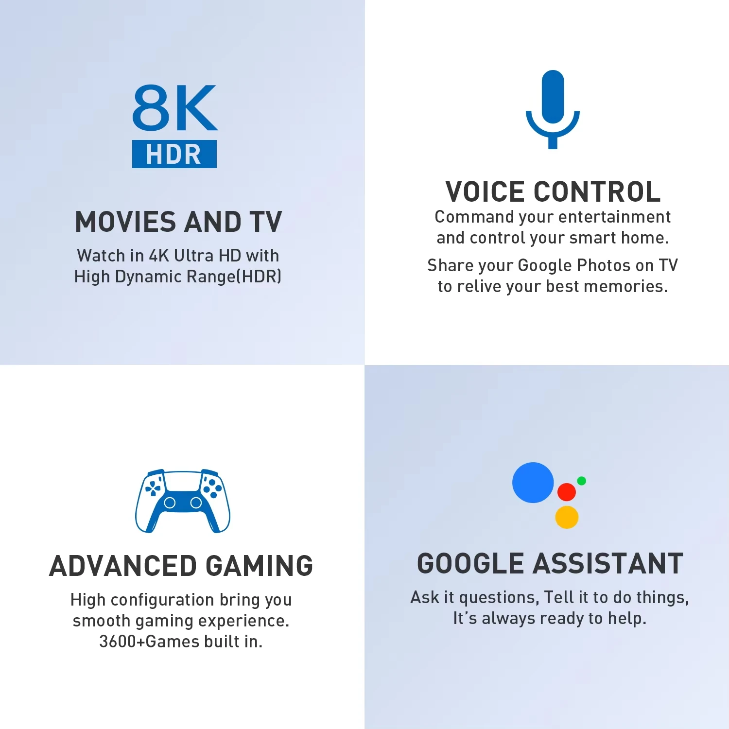 Latest G7 game box Allwinner H618 Android 12 HD 4k video game console 2.4G dual wifi Wireless PS 5 Gamepad video game consoles