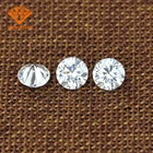 Stone Brilliant Pure White Color Round Shape Diamond MOISSANITE STONE