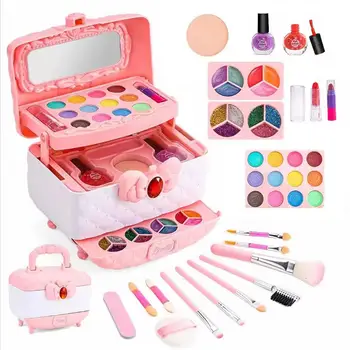 MI High Quality Children Make Up Gifts Non Toxic Cosmetic Kit  Kid Makeup Kit Toys For Girls From 9 To 12  Makeup Set For Kid