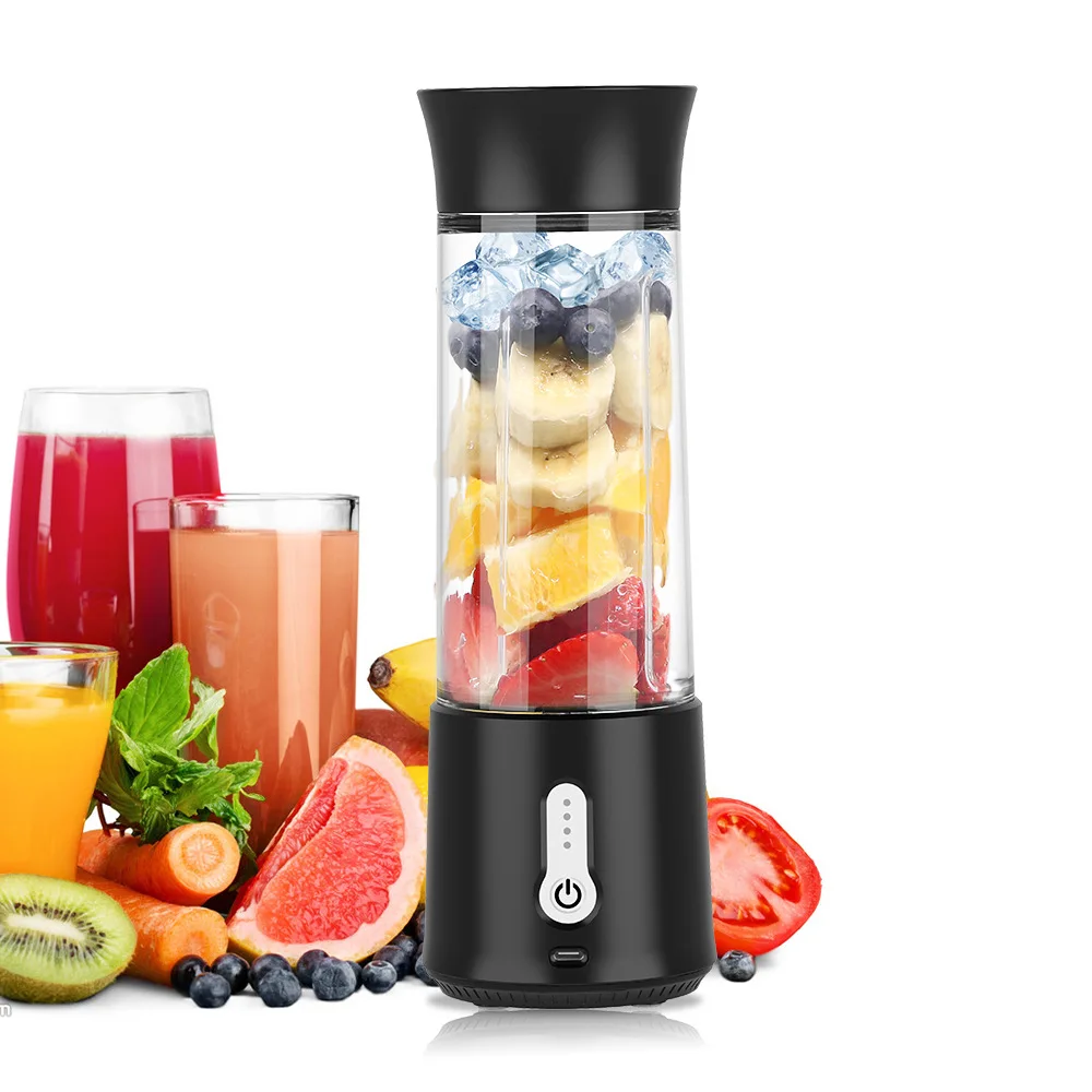 High Quality Cross-Border Portable Electric Juicer Small Juicer Cup Mini Juicer USB Charging Blender