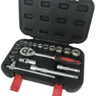 Pcs Tool Kit Socket Tool Set 19 PCS SOCKET TOOL SET SOCKETS KIT CARBON STEEL CRV MATERIAL 3/8"