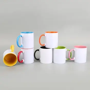 11oz Customizable Personalized Logo High Quality Color Printing Custom Blank Ceramic Sublimation Mug