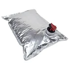Bag With Spout Popular 3kg/3liter Wine Bag In Box With Tap Valve Vitop Discharging Spout