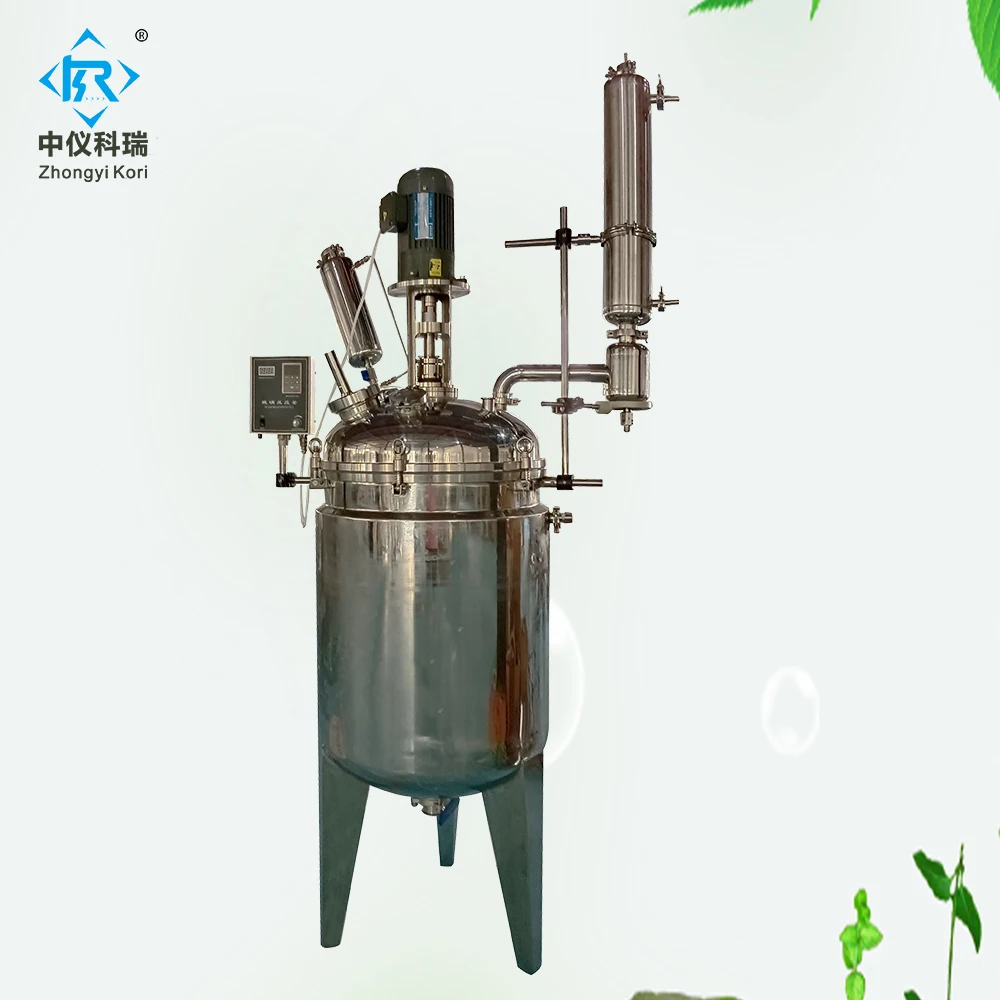 1l To 1000l Double Layer Chemical Stainless Steel Reactor Buy