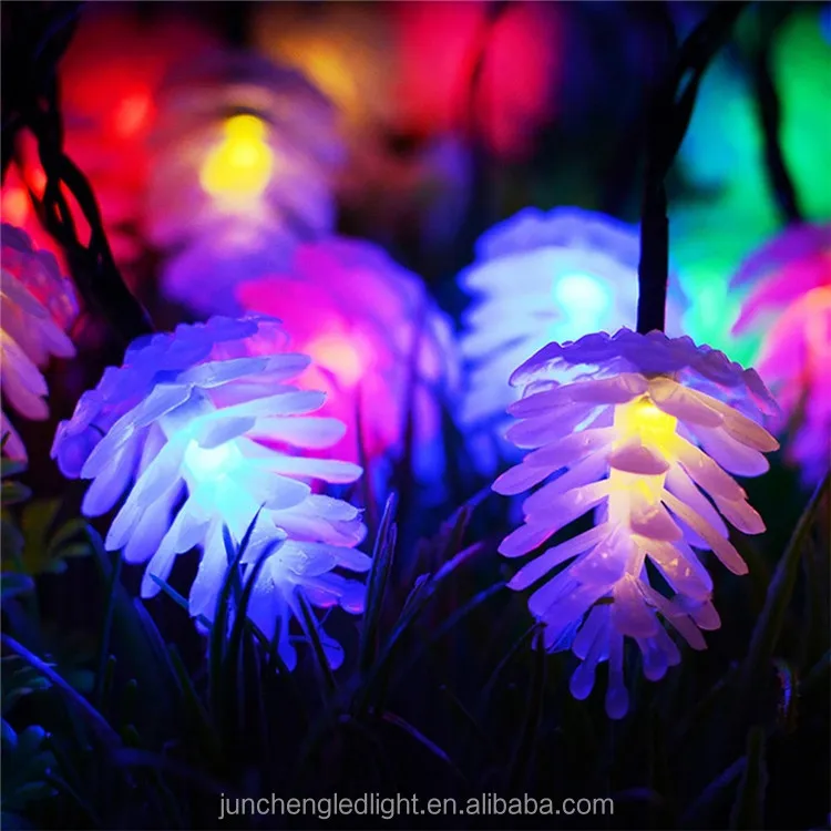 Christmas Fairy Led Pine Cone String Room Wedding Garland Party Decoration light