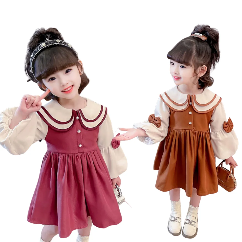 Children Girls Fashion Clothes Fashionable Girls Dresses Wholesale With Own Logo Custom Summer Affordable Price Export OEM 2023